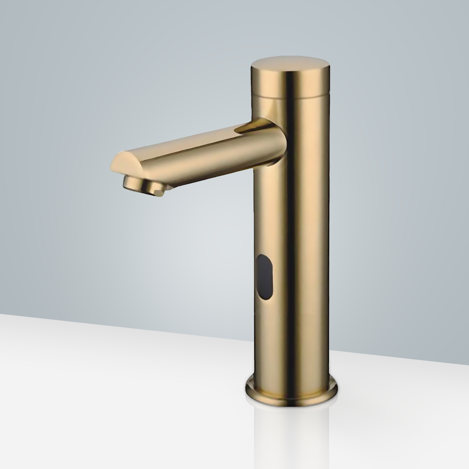 Gold-Finish-Touchless-Automatic-Sensor-Faucet